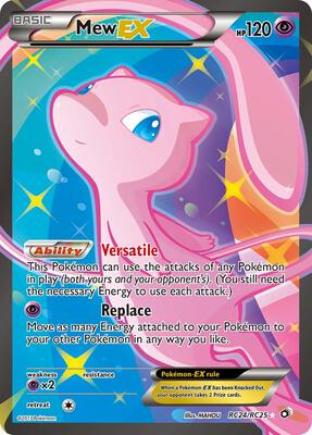 Mew EX (Full Art) | Legendary Treasures: Radiant Collection