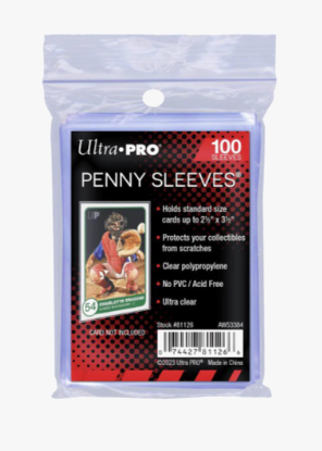 Ultra Pro: Soft Card Penny Sleeves - Standard (100-Pack)