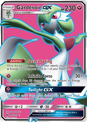 Gardevoir GX (Full Art) [SM - Burning Shadows]