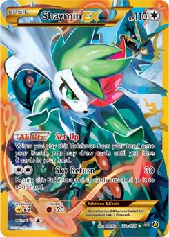 Shaymin EX - 77a/108 | Alternate Art Promos