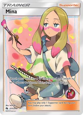 Mina (Full Art) | SM - Lost Thunder