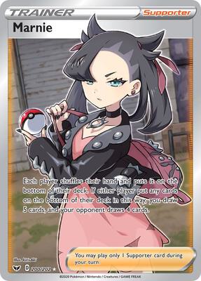 Marnie (Full Art) [SWSH01: Sword & Shield Base Set]