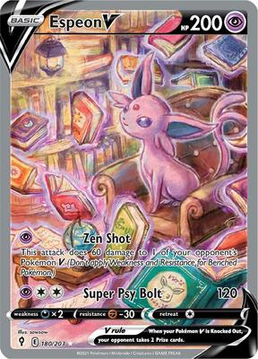 Espeon V (Alternate Full Art) | SWSH07: Evolving Skies