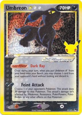 Umbreon Star [Celebrations: Classic Collection]