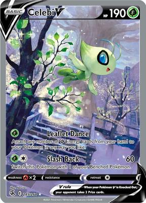 Celebi V (Alternate Full Art) | SWSH08: Fusion Strike