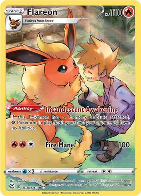 Flareon | SWSH09: Brilliant Stars Trainer Gallery