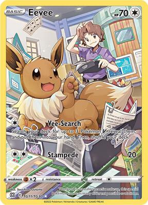 Eevee | SWSH09: Brilliant Stars Trainer Gallery