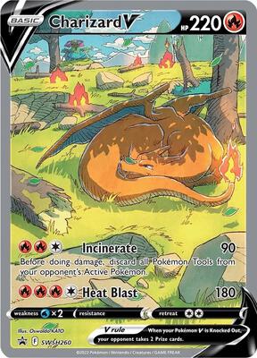 Charizard V - SWSH260 | SWSH: Sword & Shield Promo Cards
