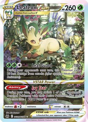 Leafeon VSTAR [SWSH: Crown Zenith: Galarian Gallery]