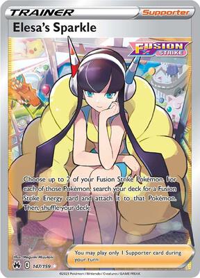 Elesa's Sparkle (Full Art) | SWSH: Crown Zenith