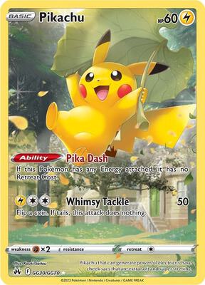 Pikachu [SWSH: Crown Zenith: Galarian Gallery]