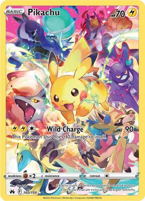Pikachu (Secret) | SWSH: Crown Zenith