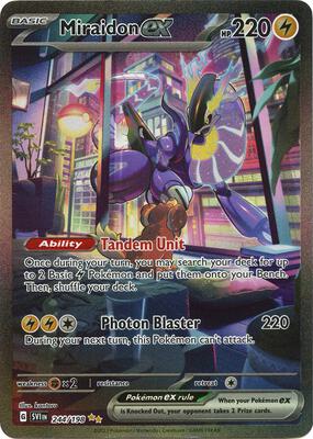 Miraidon ex - 244/198 [SV01: Scarlet & Violet Base Set]