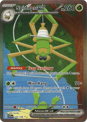Spidops ex - 243/198 [SV01: Scarlet & Violet Base Set]