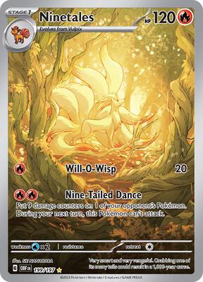 Ninetales -199/197 [SV03: Obsidian Flames]