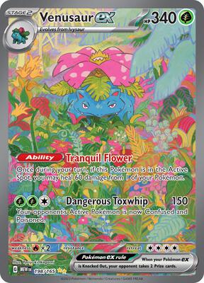 Venusaur ex - 198/165 | SV: Scarlet & Violet 151
