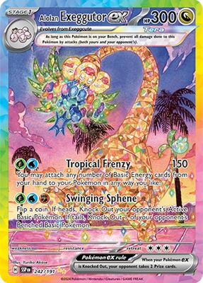 Alolan Exeggutor ex - 242/191 [SV08: Surging Sparks]