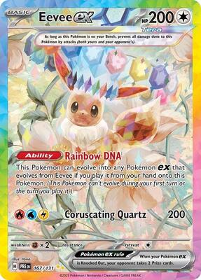 Eevee ex - 167/131 [SV: Prismatic Evolutions]