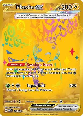 Pikachu ex - 179/131 | SV: Prismatic Evolutions