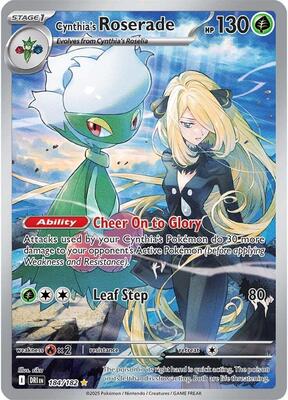 Cynthia's Roserade - 184/182 [SV10: Destined Rivals]