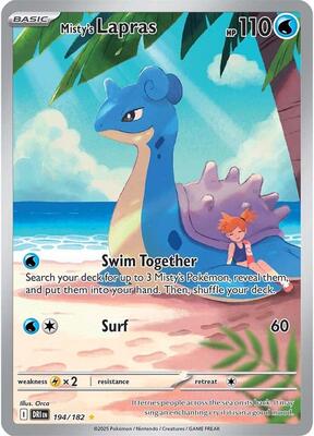 Misty's Lapras - 194/182 [SV10: Destined Rivals]