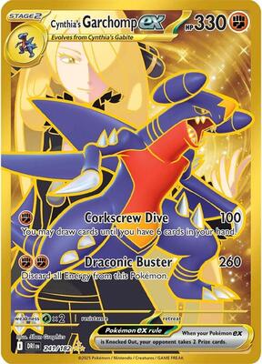 Cynthia's Garchomp ex - 241/182 [SV10: Destined Rivals]