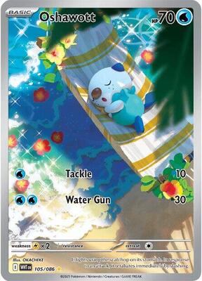 Oshawott - 105/086 [SV: White Flare]