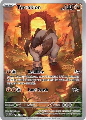Terrakion - 135/086 [SV: White Flare]