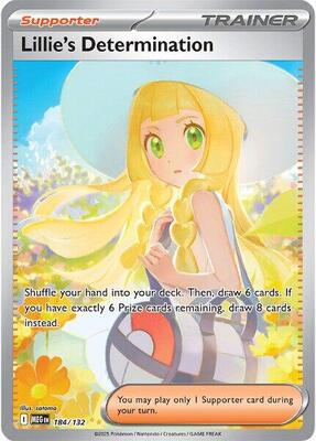 Lillie's Determination - 184/132 | ME01: Mega Evolution