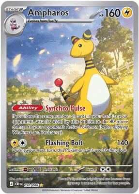 Ampharos - 090/086 [ME04: Chaos Rising]