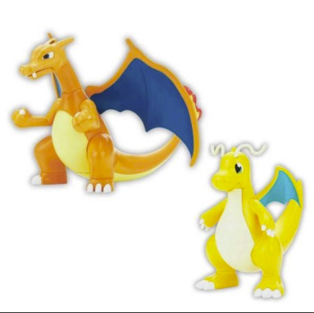 POKEMON CHARIZARD DRAGONITE MODEL KIT